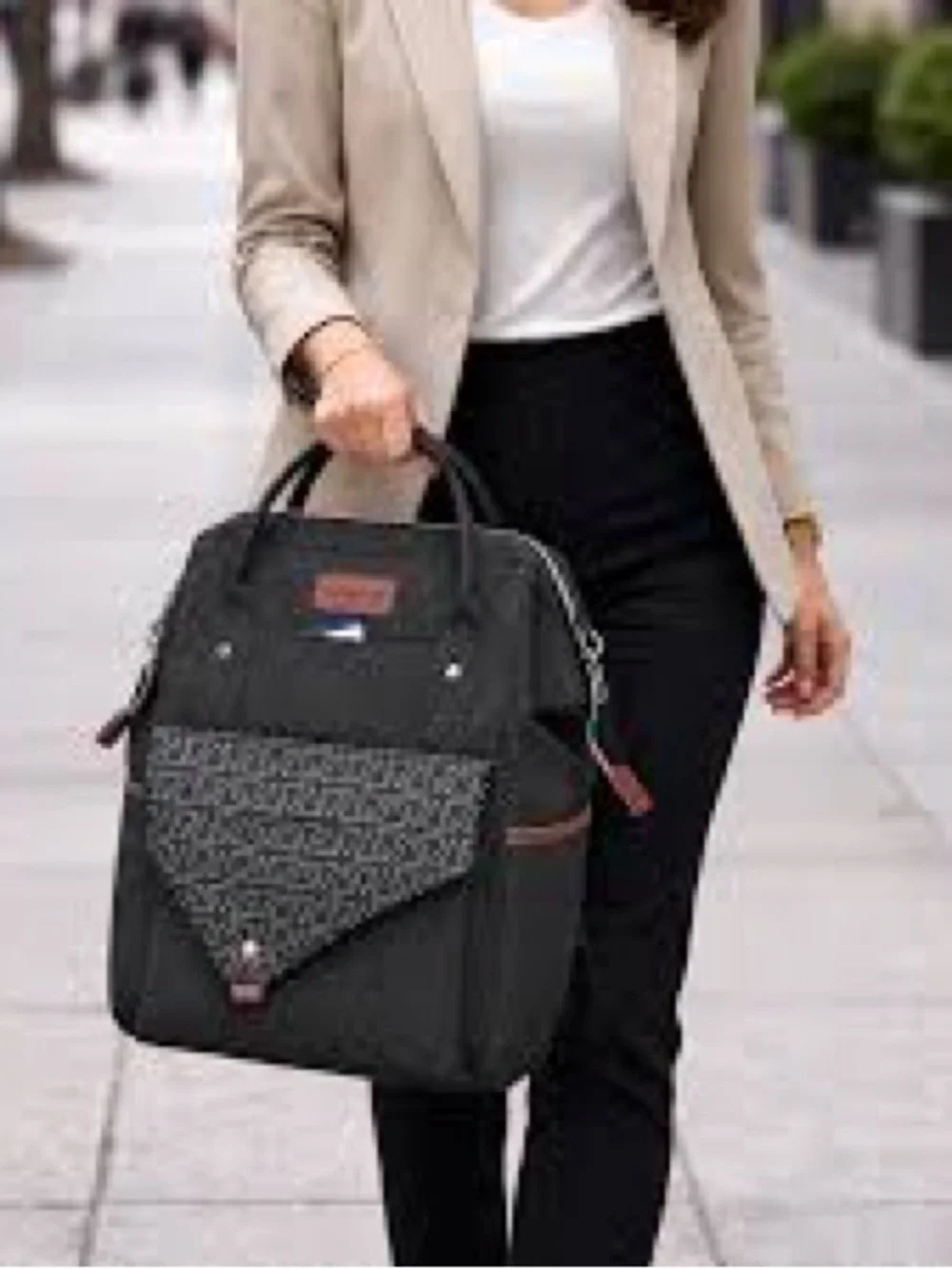 Fabulous Kroser Backpack w Geometric Front Flap. Lots of Compartments. Nice!!